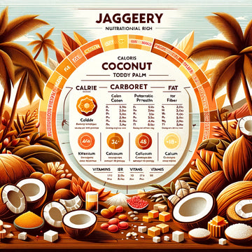 Unveiling the Sweet Benefits: Nutritional Insights into Coconut and Toddy Palm Jaggery