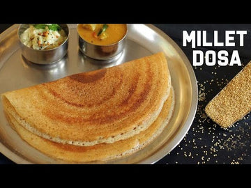 Millet Dosa / Indian Pan cake