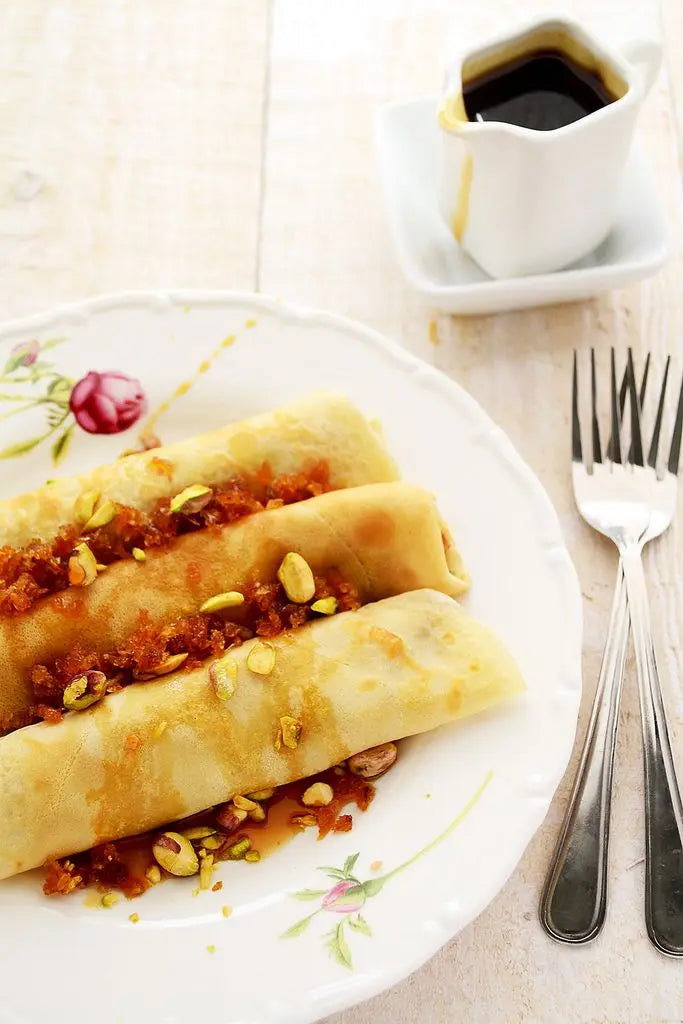 Palm Jaggery Crepes Recipe