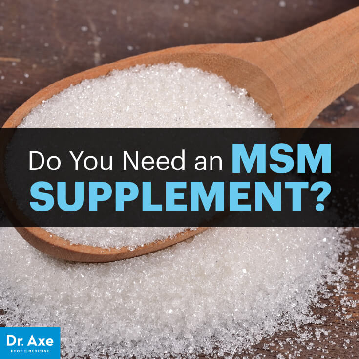 MSM Supplement Improves Joints, Allergies and Gut Health