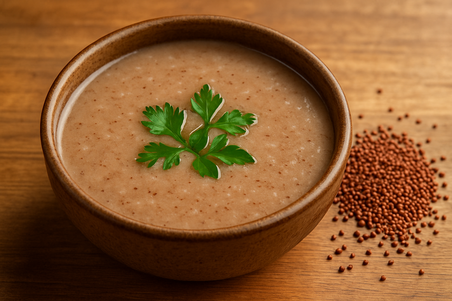 Gut-Healing Millet Soup: A Nourishing Blend of Siridhanya or Ragi / Finger Millet