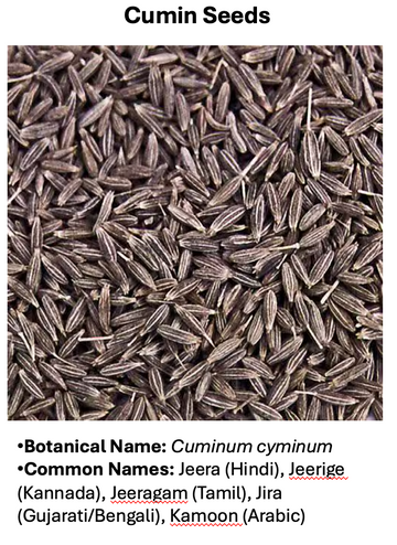 Fresh 100% Natural  Cumin Seeds - 200 gms