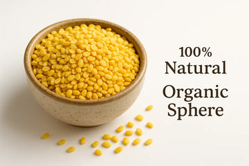 100% Natural Moong Dal - Yellow Lentils - Farm to Table 5 KGS