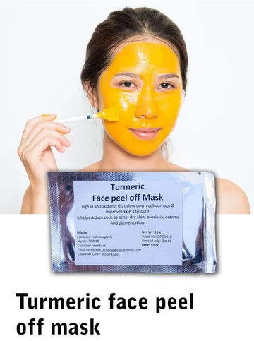 Peel Off Mask - Turmeric (15g) Pack of 24