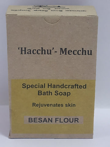 Handmade Besan/Gram Flour Soap(90g)